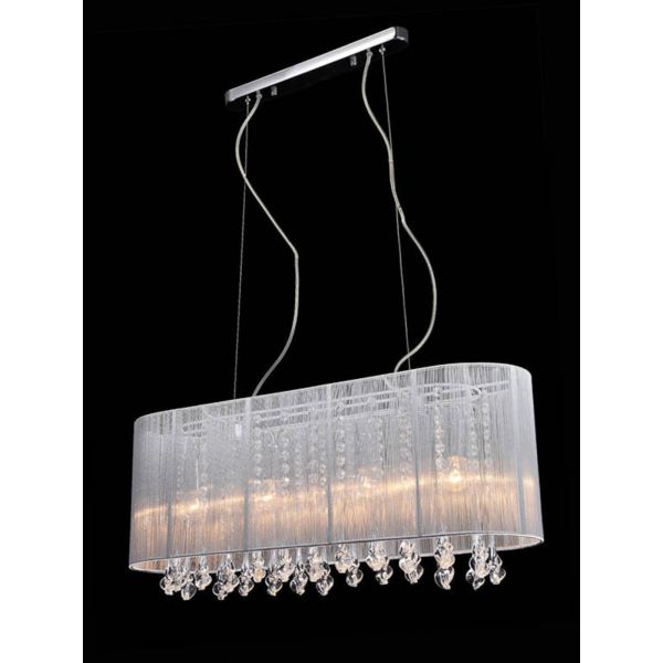 Lampa wisząca Italux MDM1870-4 WH Isla