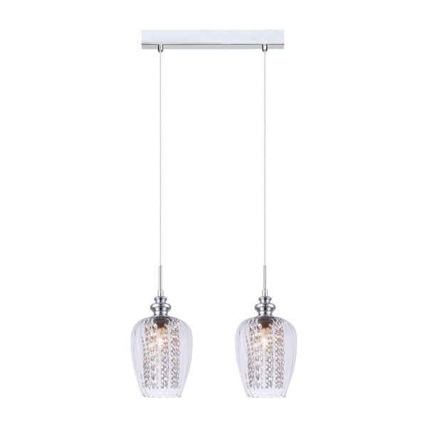 Lampa wisząca Italux MDM2286/2C CR Pirita C CR