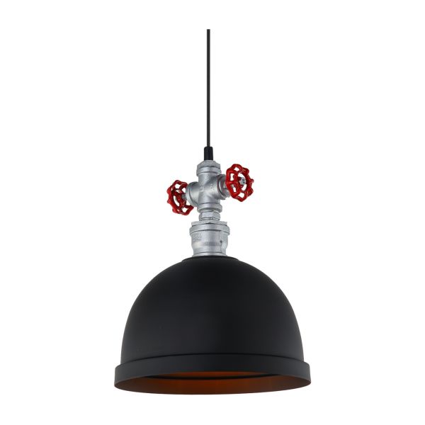 Lampa wisząca Italux MDM2859/1BK Mokka