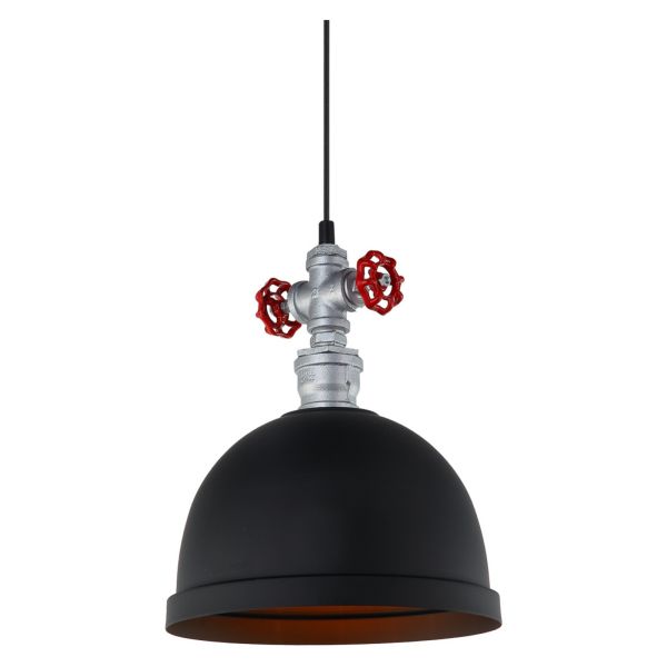 Lampa wisząca Italux MDM2859/1BK Mokka