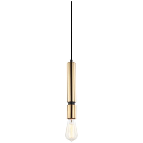 Lampa wisząca Italux PEN-5041-1-BKBR Torla