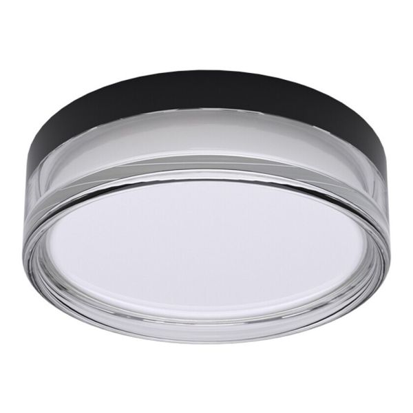 Plafon sufitowy Italux PLF-73527-M-BK Rilta