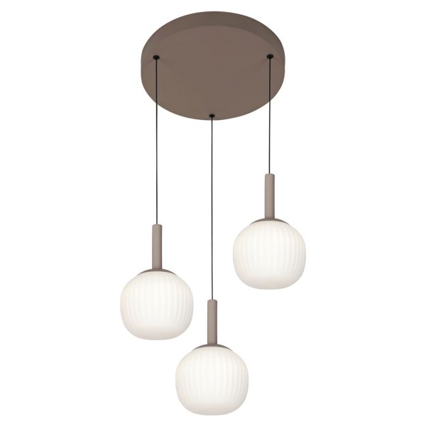 Lampa wisząca Italux PND-02217-3-BRO Montes