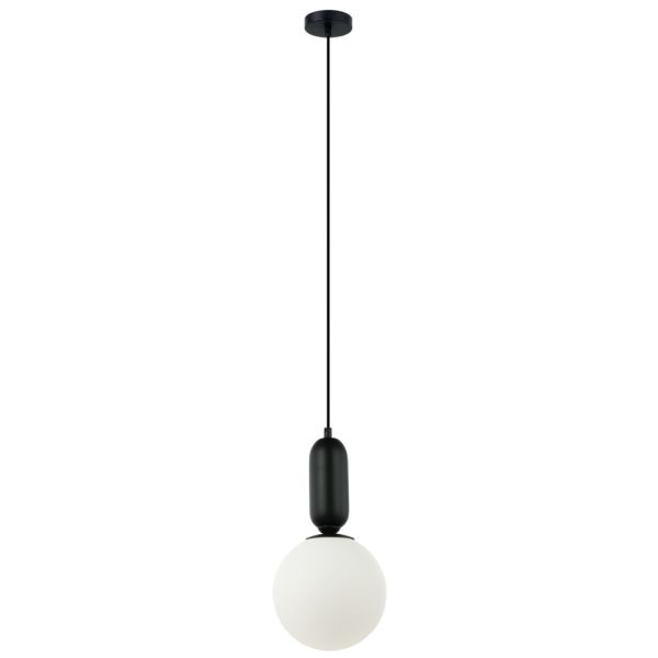 Lampa wisząca Italux PND-02340-1M-BK Aldeva