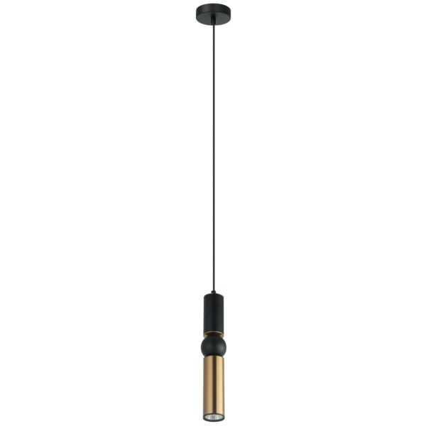 Lampa wisząca Italux PND-14290-1-BK-BRO Isidora