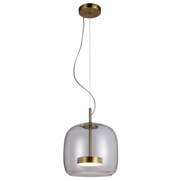 Lampa wisząca Italux PND-17760A-BRSS-CL Caste