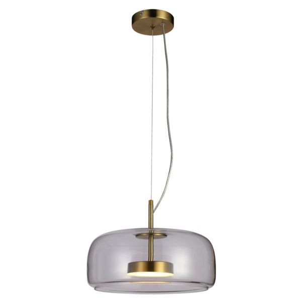 Lampa wisząca Italux PND-17760B-BRSS-CL Caste