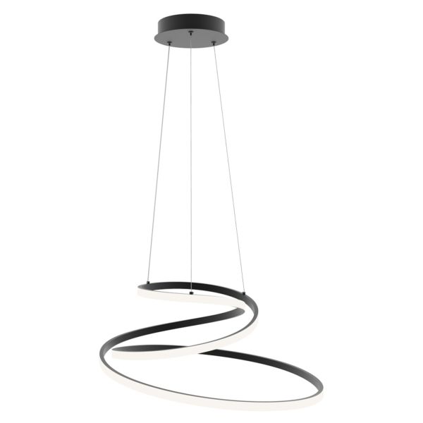 Lampa wisząca Italux PND-2168-M-BK Lorila