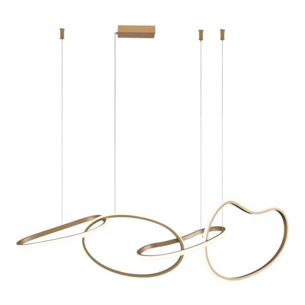 Підвісний світильник Italux PND-22412-S4-GD Fonte