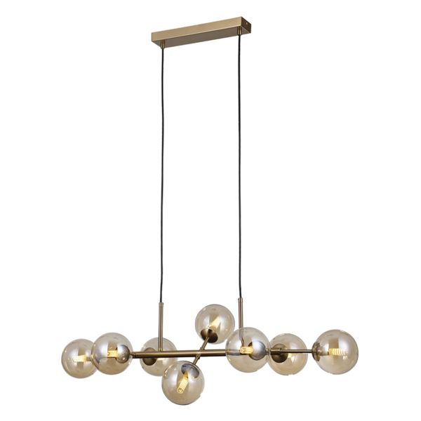 Żyrandol Italux PND-2244-8A-HBR Erimida