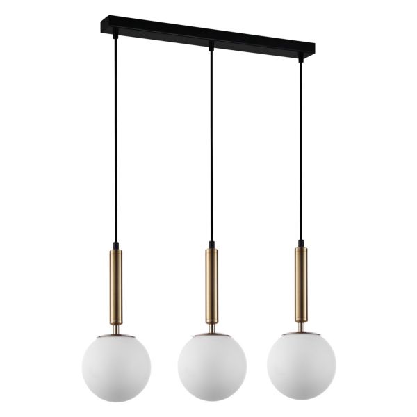 Lampa wisząca Italux PND-2324-3L GD+OPA Ravena