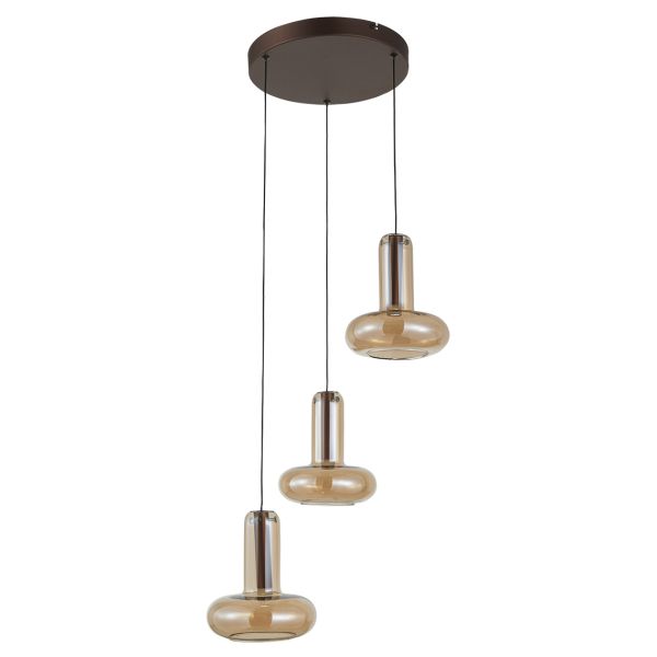 Підвісний світильник Italux PND-24011-3-COPP Carote