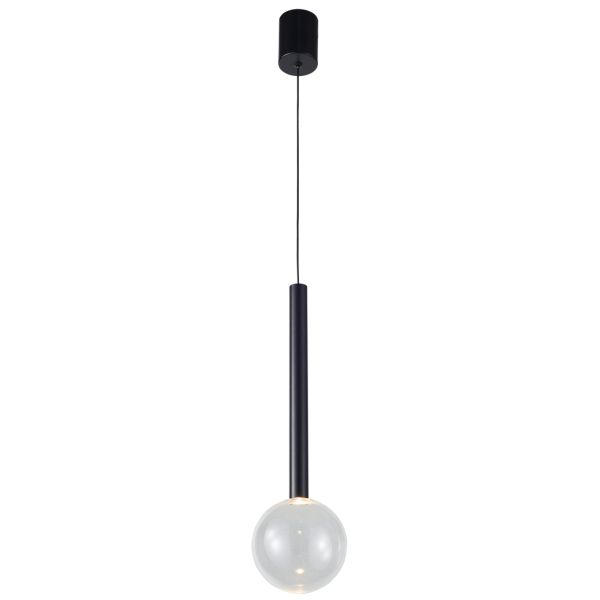 Lampa wisząca Italux PND-24019-1A-BK Alinos