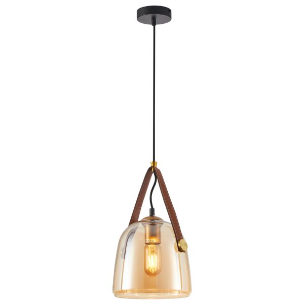 Lampa wisząca Italux PND-24342-1-BK-AMB Solta