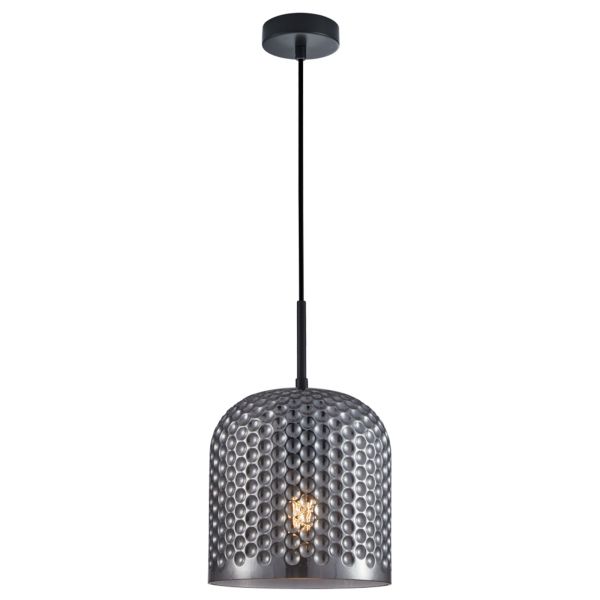 Lampa wisząca Italux PND-25205-1L-BK-SG Renti