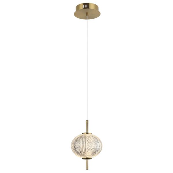 Lampa wisząca Italux PND-29038-1-GD Lazie