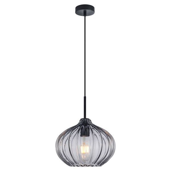 Lampa wisząca Italux PND-2940-1S-BK-SG2 Pansol