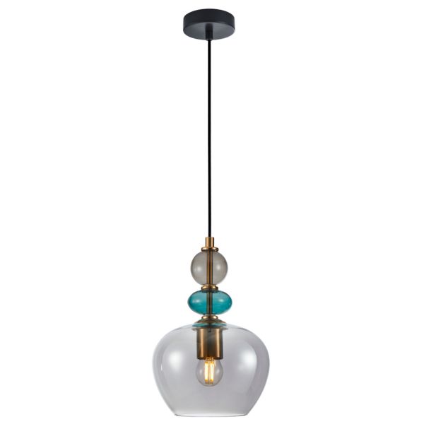 Lampa wisząca Italux PND-30263-1A-BRO-SG Busco