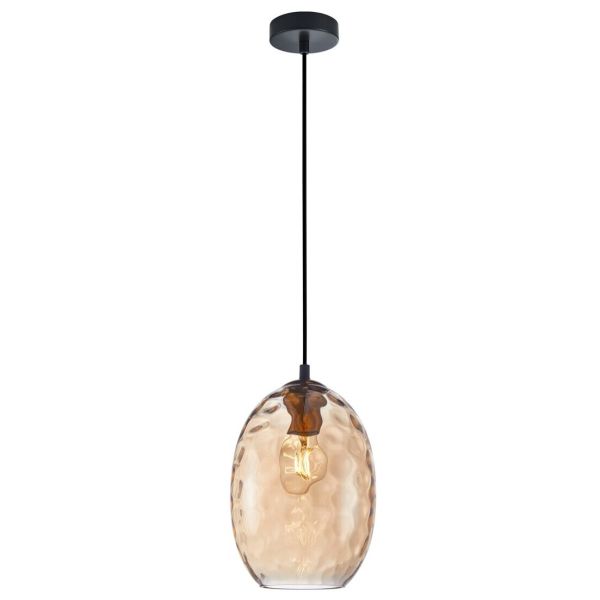 Lampa wisząca Italux PND-3031-1-BRO-AMB Novala