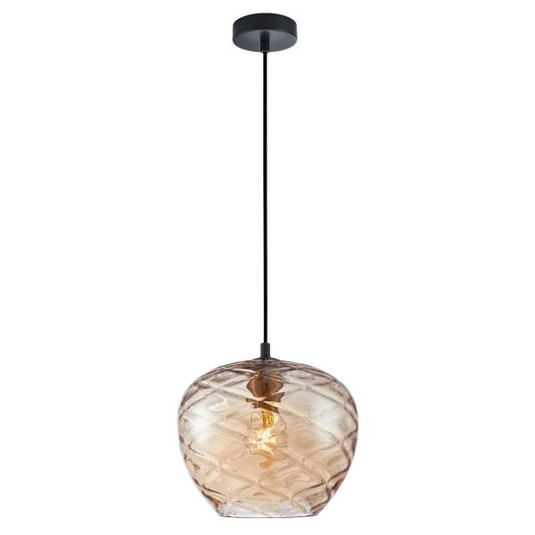 Lampa wisząca Italux PND-3033-1-BRO-AMB Bresco