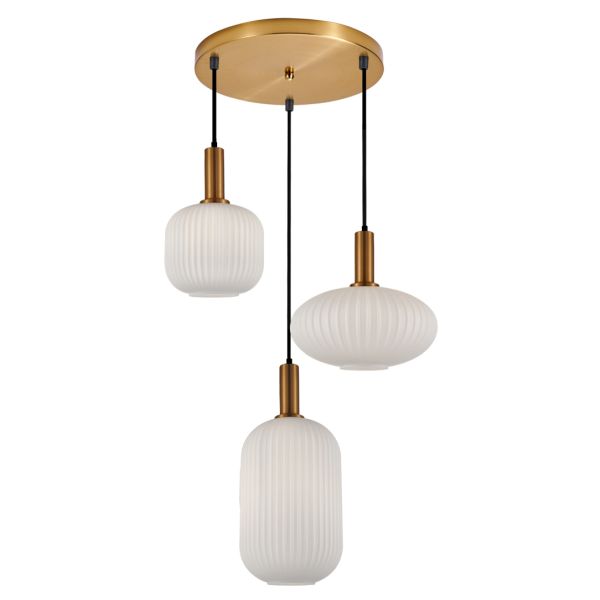 Lampa wisząca Italux PND-31982-3-GD Della
