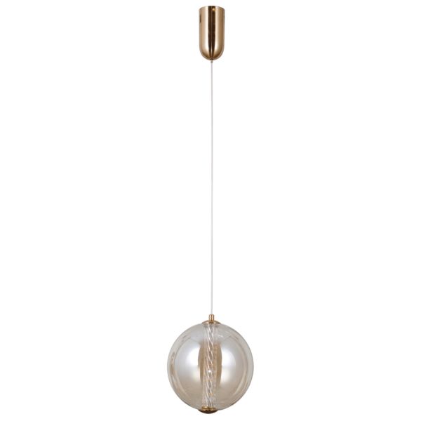 Lampa wisząca Italux PND-34359-M-HBR-AMB Butero