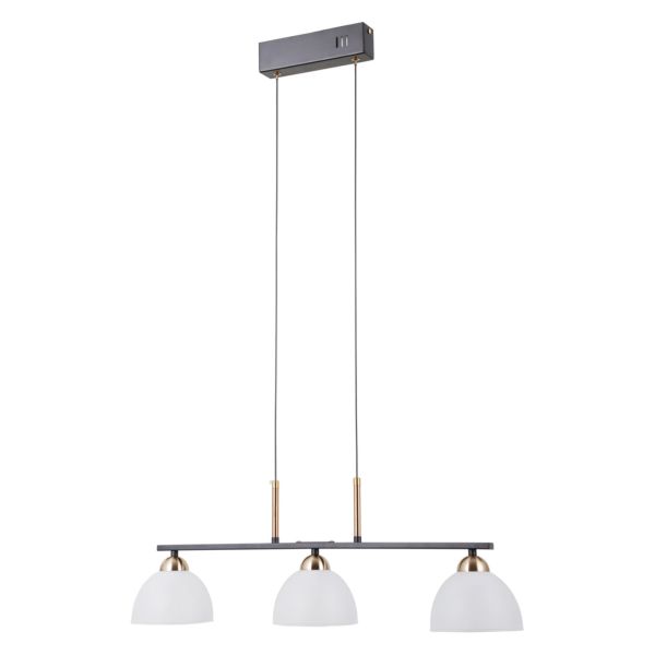 Lampa wisząca Italux PND-34374-3-BK Montiela