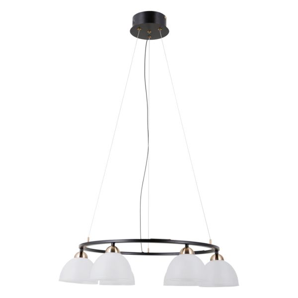 Lampa wisząca Italux PND-34374-6-BK Montiela
