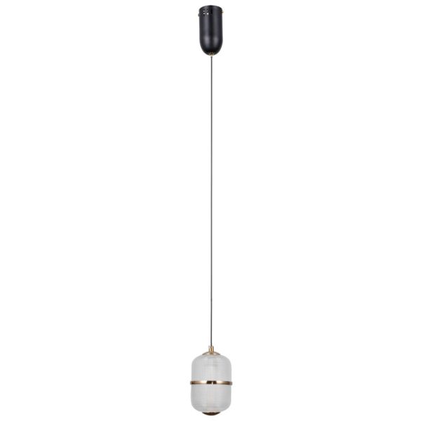 Lampa wisząca Italux PND-34375-1-BK Alani