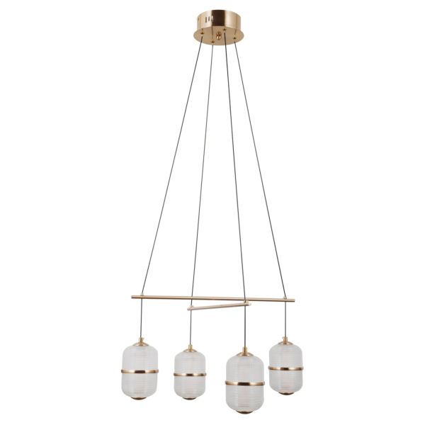 Підвісний світильник Italux PND-34375-4-HBR Alani