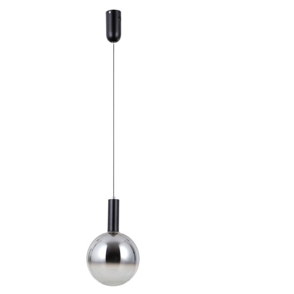 Lampa wisząca Italux PND-34378-1M-BK Strela
