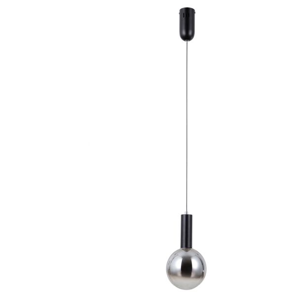 Lampa wisząca Italux PND-34378-1S-BK Strela