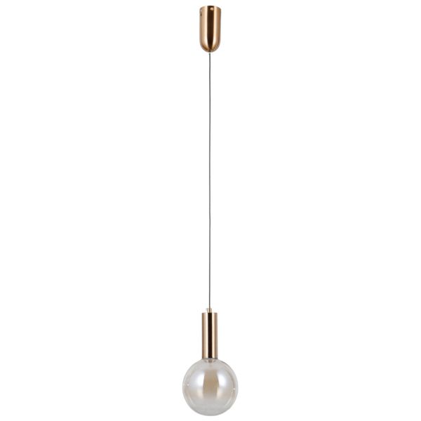 Lampa wisząca Italux PND-34378-1S-HBR Strela