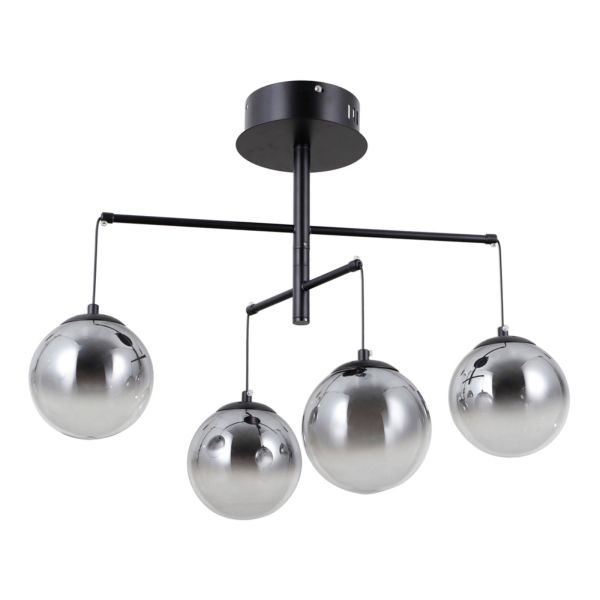 Żyrandol Italux PND-34381-4-BK Velada