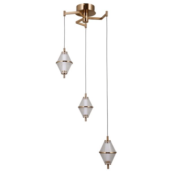 Lampa wisząca Italux PND-34395-3-HBR Fuente