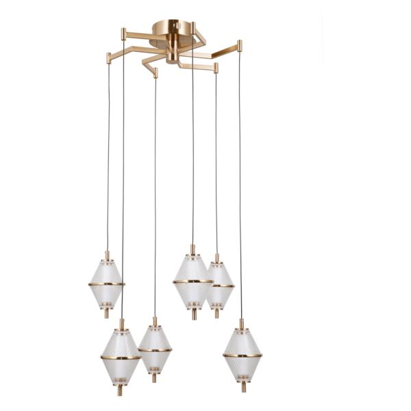 Підвісний світильник Italux PND-34395-6-HBR Fuente