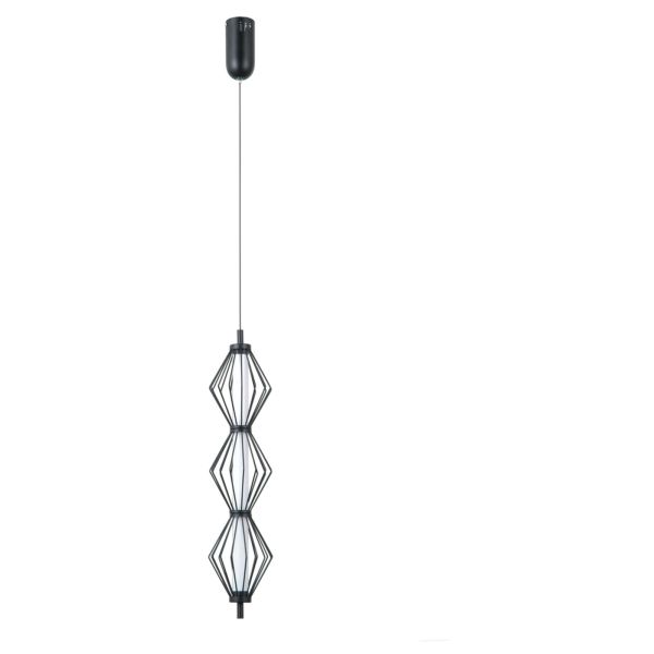 Lampa wisząca Italux PND-34403-3V-BK Sevil