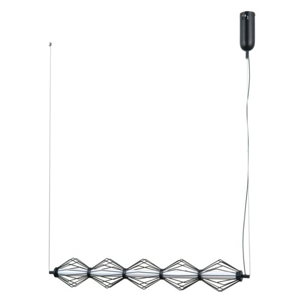 Lampa wisząca Italux PND-34403-5-BK Sevil