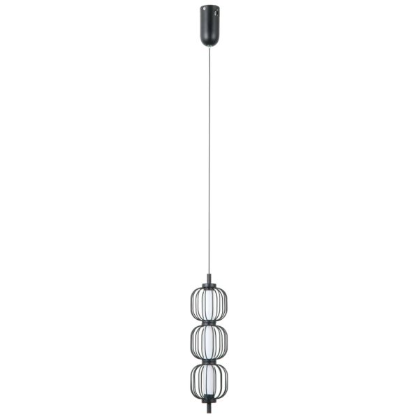 Lampa wisząca Italux PND-34405-3V-BK Pedro