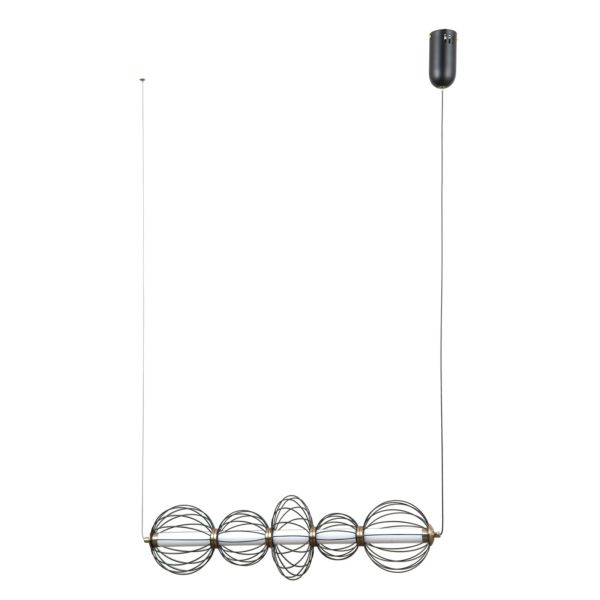 Підвісний світильник Italux PND-344221-5-BK Rabel