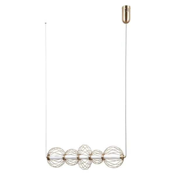 Підвісний світильник Italux PND-344221-5-HBR Rabel