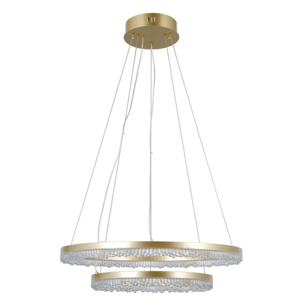 Żyrandol Italux PND-34526-2L-GD Barlo