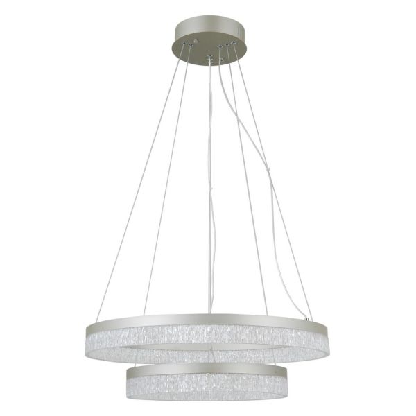 Żyrandol Italux PND-34533-2L-SILV Pantal