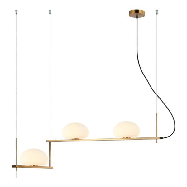 Підвісний світильник Italux PND-357783-BRO+W Kernio