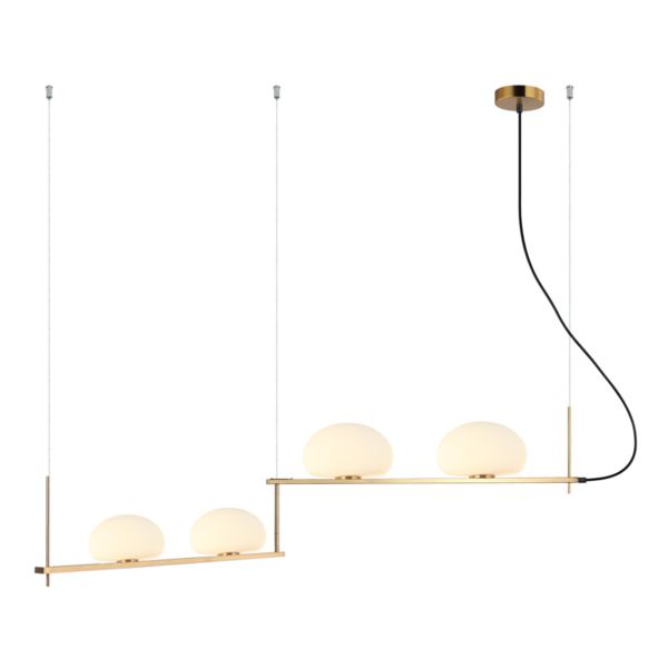 Підвісний світильник Italux PND-357784-BRO+W Kernio