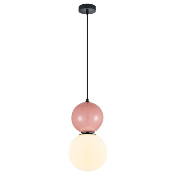 Підвісний світильник Italux PND-36603-1L-BK-PK Mastal