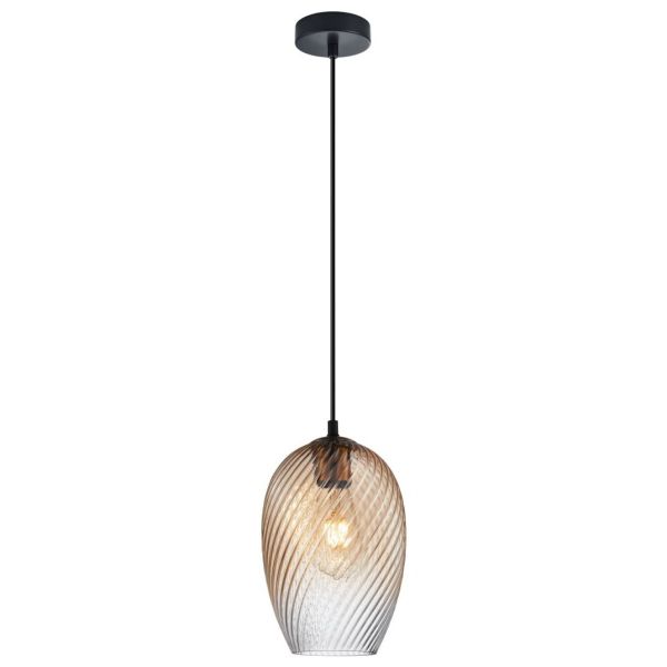 Lampa wisząca Italux PND-3663-1-BRO-AMB Alias