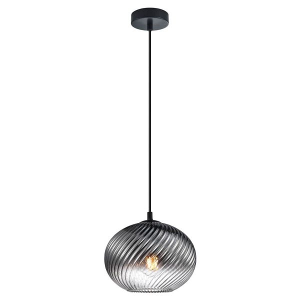 Lampa wisząca Italux PND-3665-1-BK-SG Alias