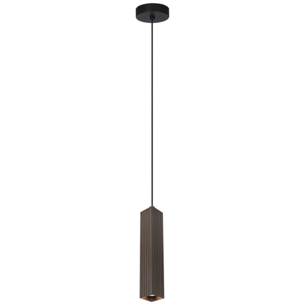 Lampa wisząca Italux PND-37492-1-BRO Tecno