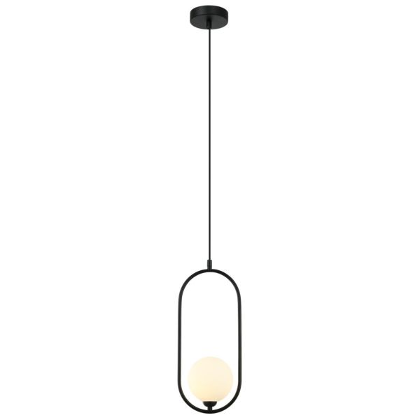 Lampa wisząca Italux PND-3965-1-BK Lupus